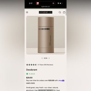 Hygienelab Deodorant Sandalwood